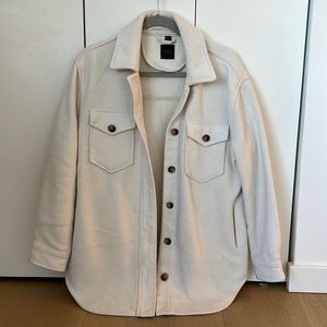 RDI Cream Colored Shacket size Small